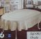 Скатертина Sagol тефлон 160x300 ovale Sgl-003 Cream в коробці *