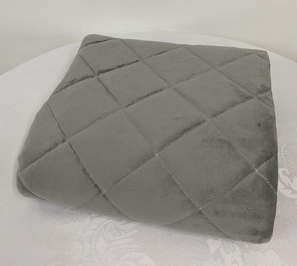 Покривало велюрове Model-10 (1221) 220х240 Gray
