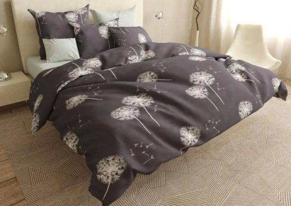 Комплект постільної білизни "Lanabelle Cotton Line" сімейний (Fields Cream(4084))
