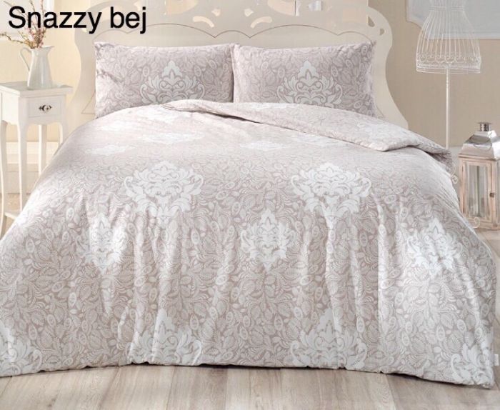 Постільна білизна Altinbasak ранфорс 200x220 Snazzy Bej