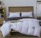 Постільна білизна Colorful Home сатин 180х220 Solid Color White