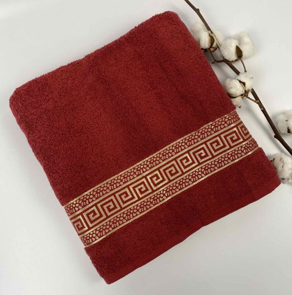 Рушник 70х140 Greek Red