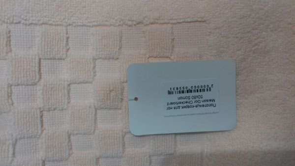 Рушник-килимок для ніг Maison Dor Checkerboard 50x80 Somon