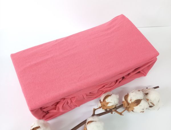 Простирадло на резинці АЕ 160x200 Pink