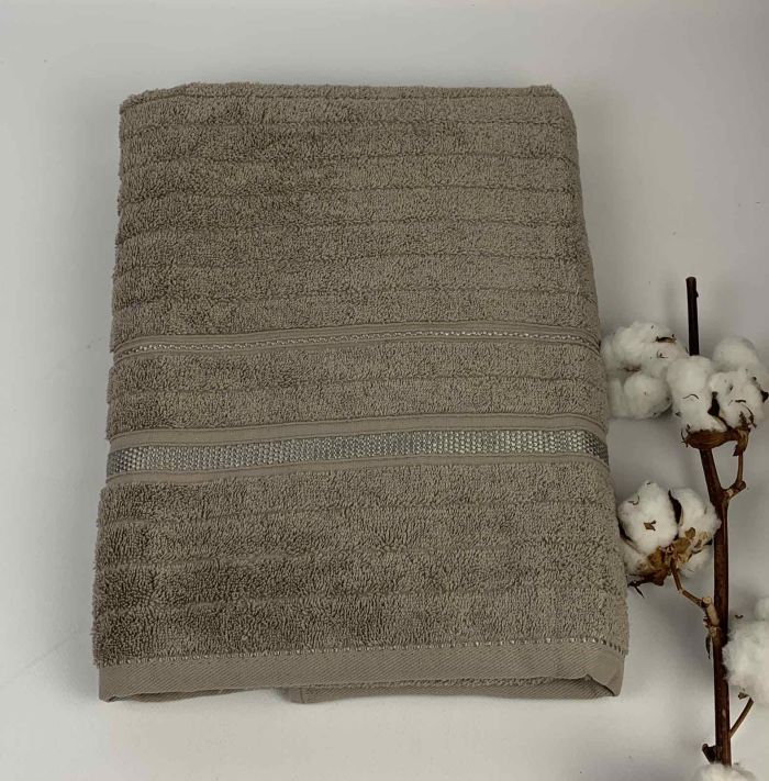 Рушник Philippus Delux Cotton 70х140 Hazel Капучино(ЕА056)