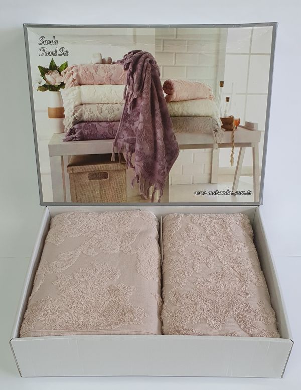 Рушники Maison D'or 2шт Sanda Rosa