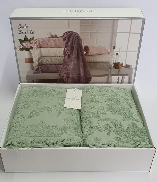 Рушники Maison D'or 2шт Sanda Sage