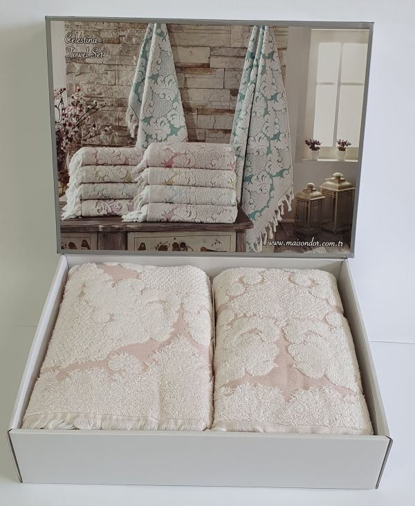Рушники Maison D'or 2шт Celestina Rose