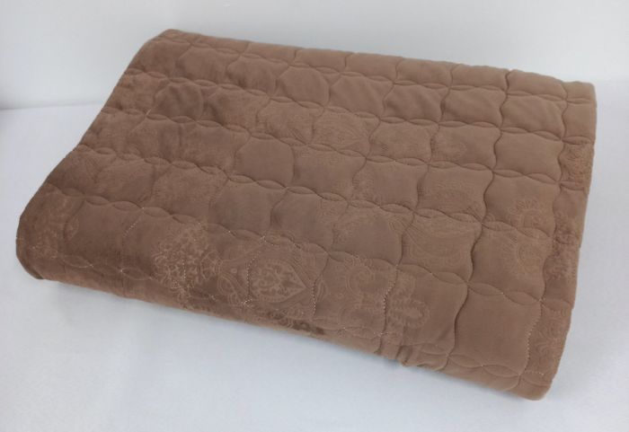 Покривало велюрове Model-12 220x240 Beige