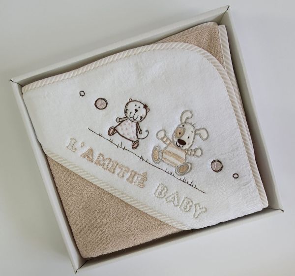 Рушник дитячий Maison D'or Lamite 76x76 Beige