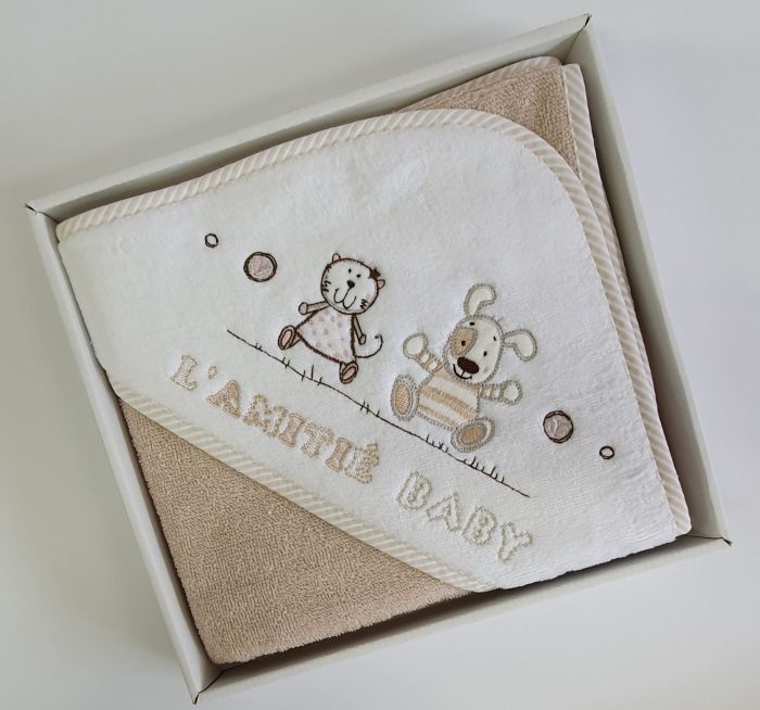 Рушник дитячий Maison D'or Lamite 76x76 Beige