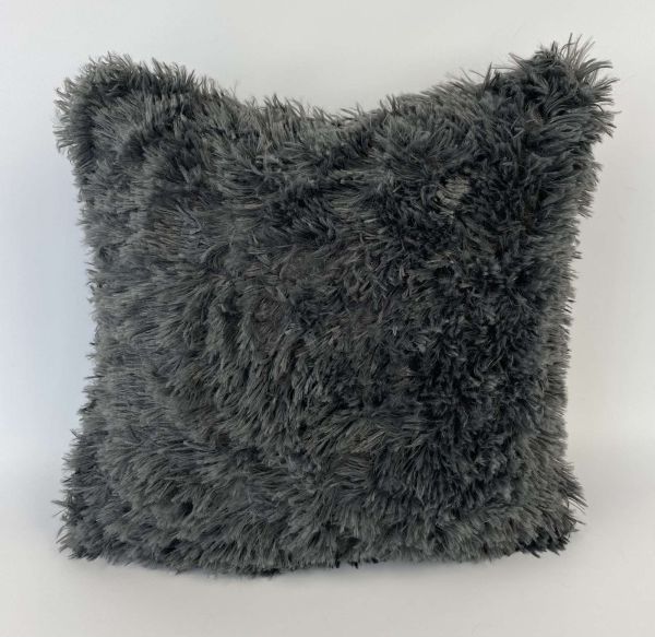Наволочка декоративна "Травка" 40x40 Anthracite