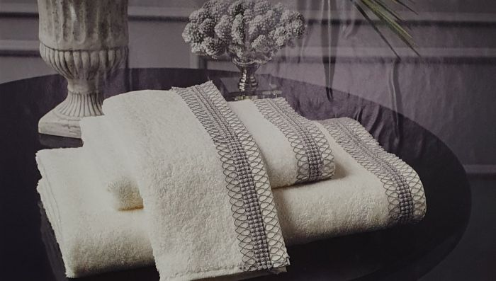 Набір рушників 3шт Pepper Home Natalie Cream