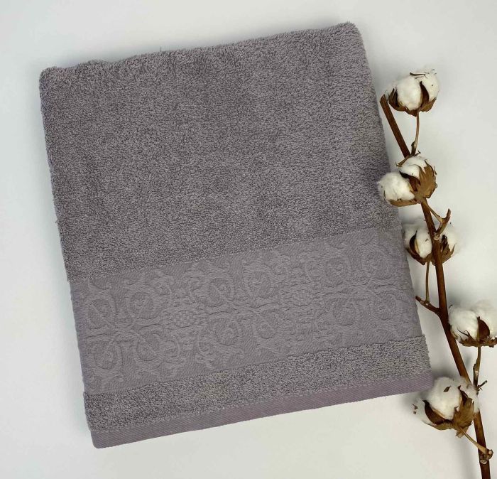 Рушник Cottonize 70х140 cod124 Grey