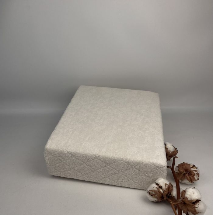 Простирадло махрове АЕ 180х200 Крем