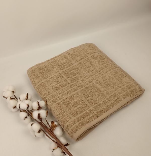 Рушник Philippus Delux Cotton 70х140 Cakarta Бежевий (Е994)