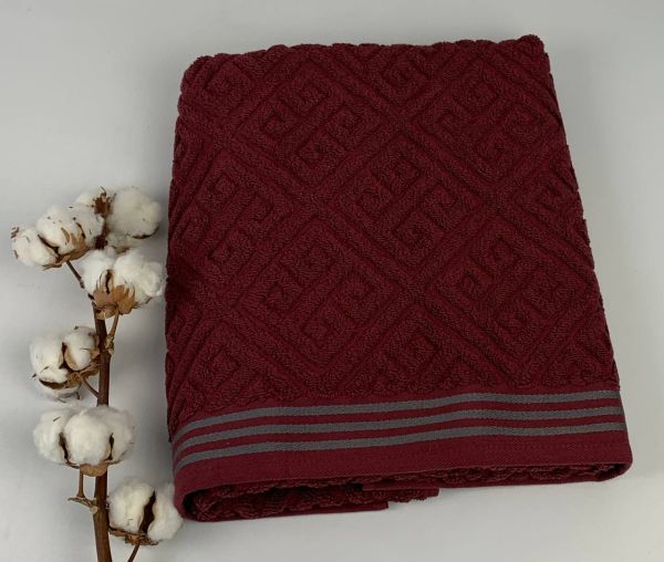 Рушник Puppila 70х140 Costa Burgundy