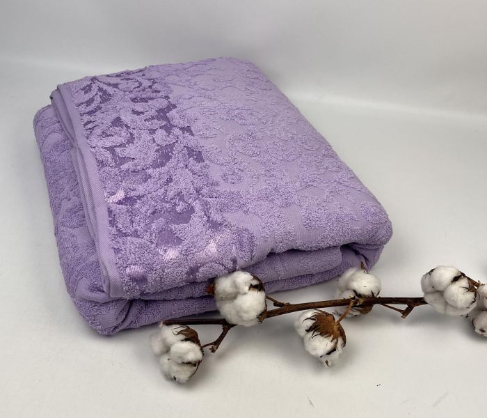 Простирадло махрове 200х220 Purple