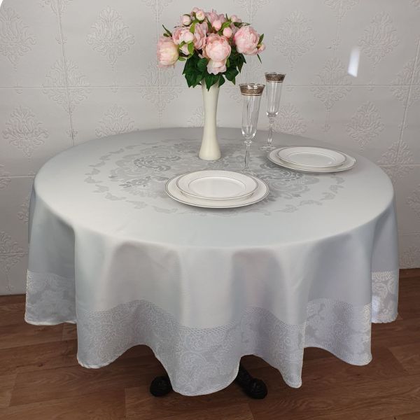 Скатертина тефлонова Maison Royale 160Q Jumbo Grey PVS