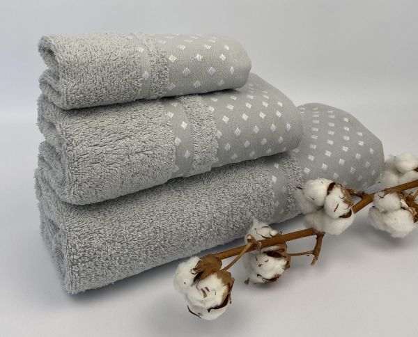 Набір рушників Cottonize 3 шт cod 138 Grey