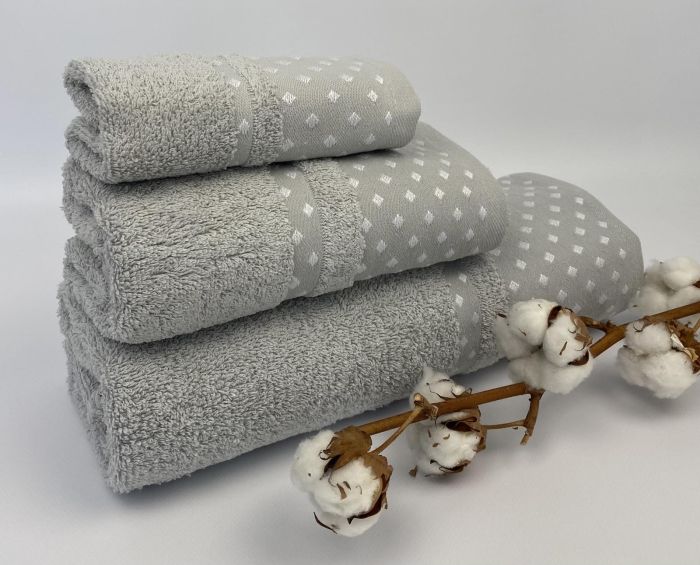 Набір рушників Cottonize 3 шт cod 138 Grey