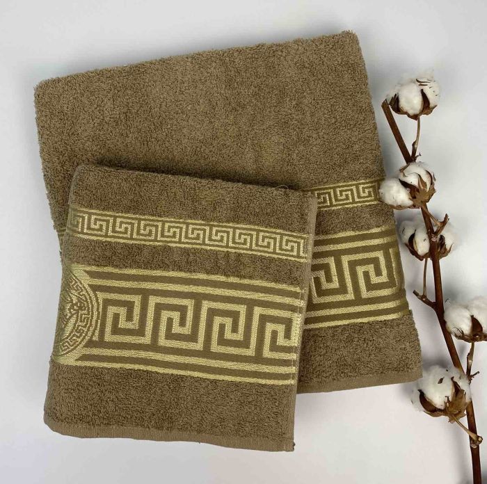 Набір рушників Cottonize 2 шт cod307 Light  Brown