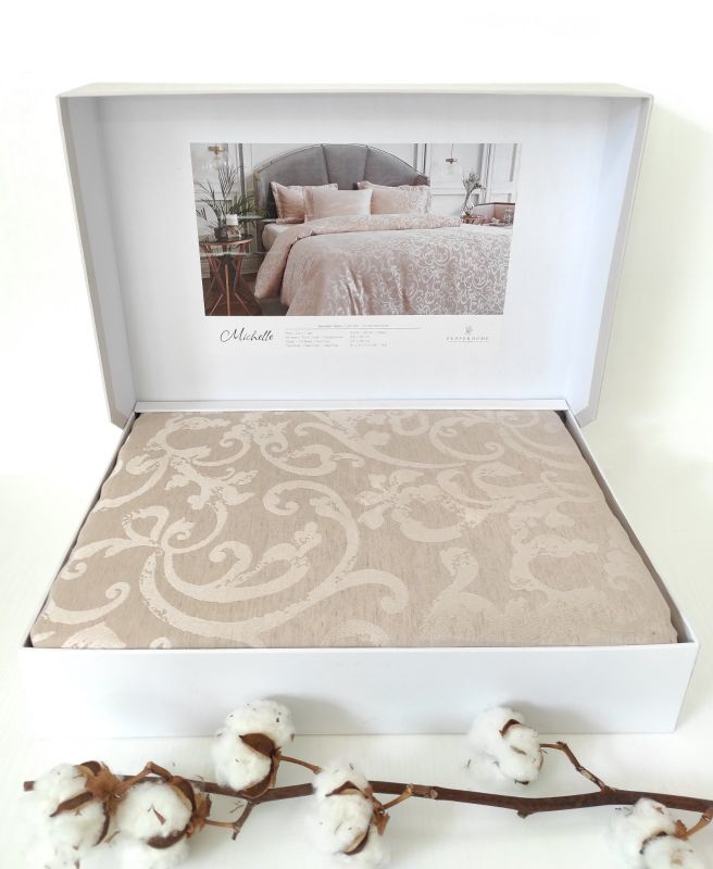 Постільна білизна Pepper Home Michelle Salmon 200x220