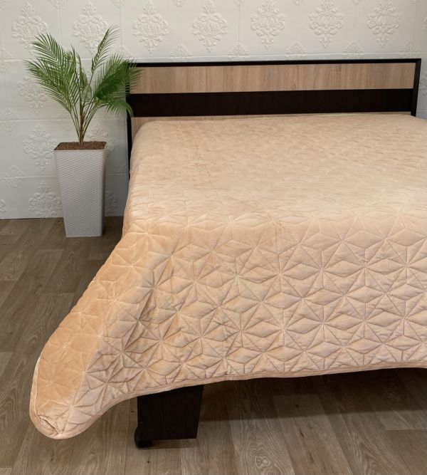 Покривало велюрове Model-17 (1290) 220х240 Peach