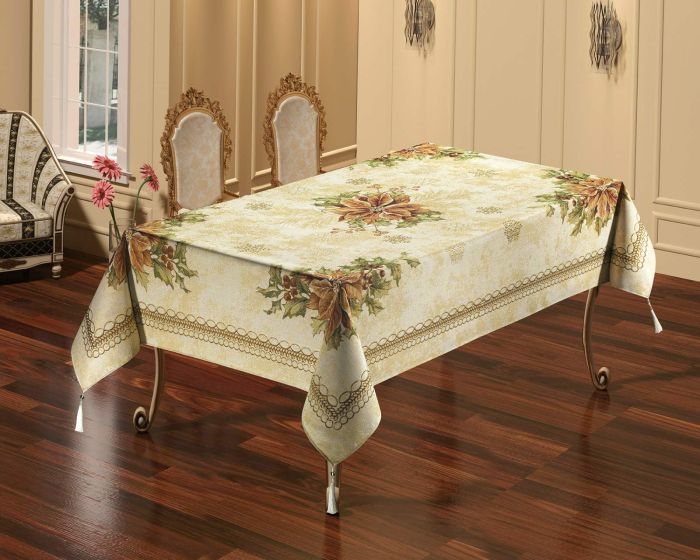 Скатертина Sagol новорічна 160х220 ST-161 Sari в коробці
