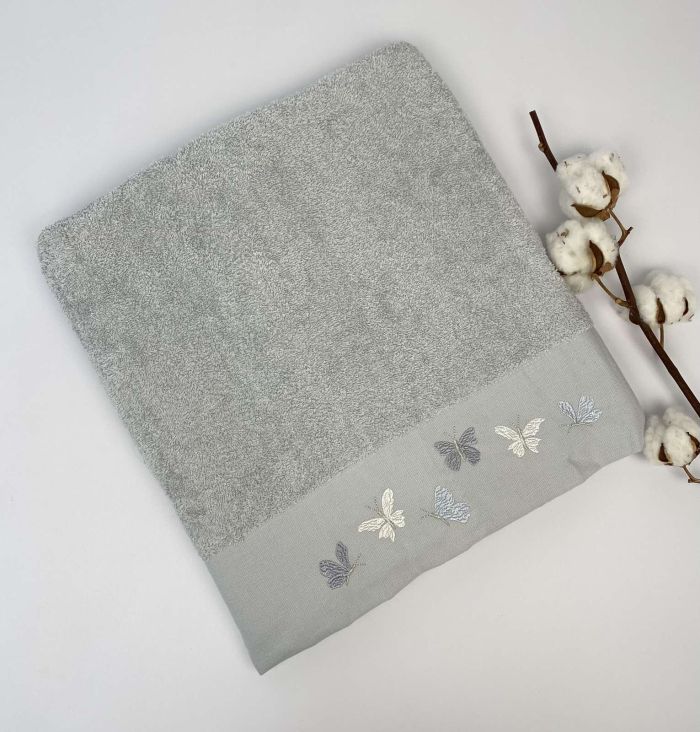 Рушник 90х150 Altinbasak Lavin Grey