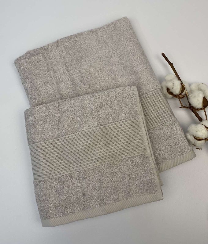 Набір рушників 2 шт Berta Beige