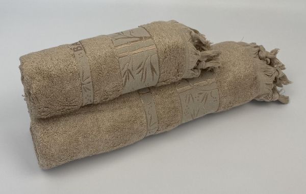 Набір бамбукових рушників Cottonize 2шт cod306 Beige