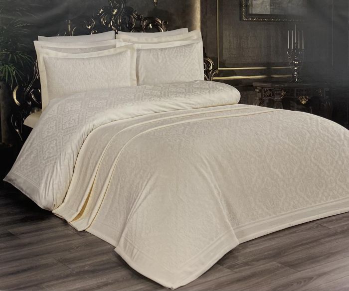 Набір Покривало + постіль Maison D'or Pinella 260x260 Ecru