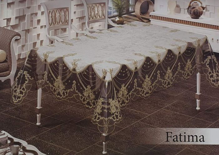 Скатертина Велюр Maison Royale 160x220 Fatima Cappucino