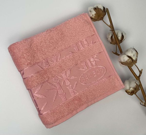 Рушник 50x90 Bamboo-2 Pink