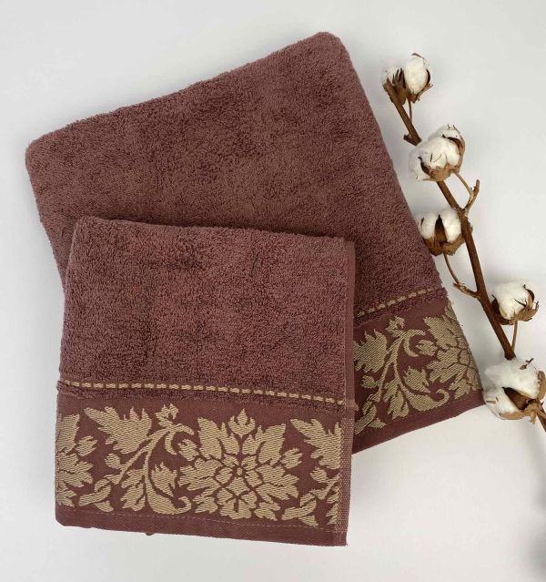 Набір рушників Cottonize 2 шт cod 105 Brown