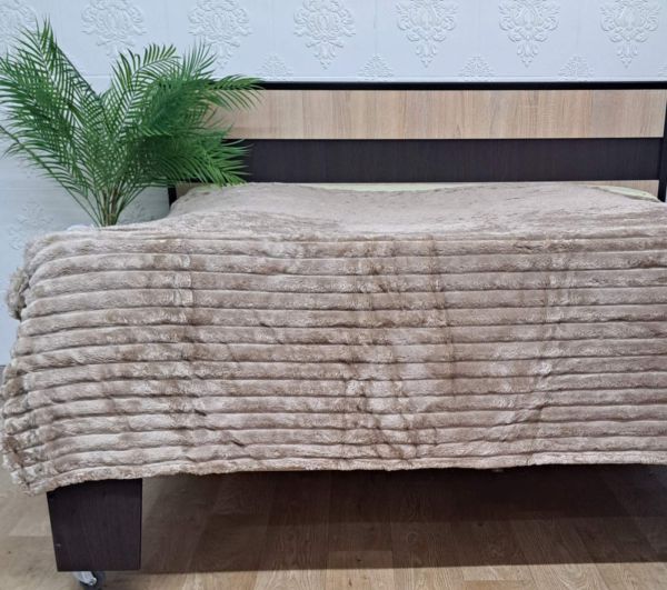Покривало велюр 150х200 Cappuccino (614)