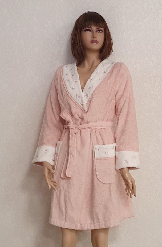 Халат жіночий Maison D'or Lavoine Rose Color S