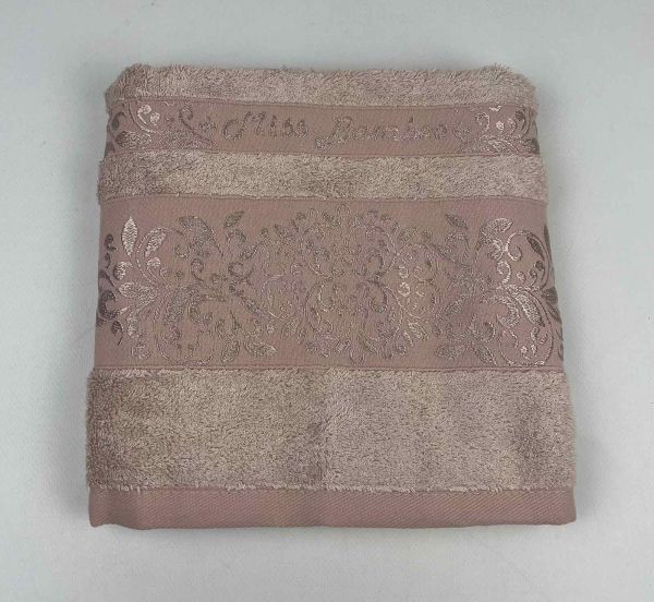 Рушник Philippus Bamboo 50х90 Bianna Пудровий(E866)