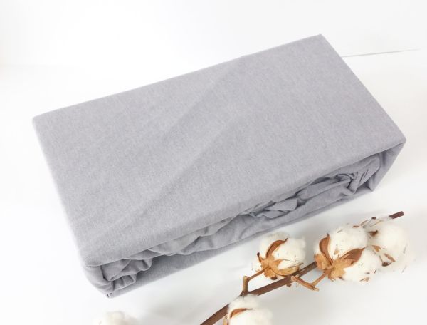 Простирадло на резинці АЕ 180x200 Light   Grey