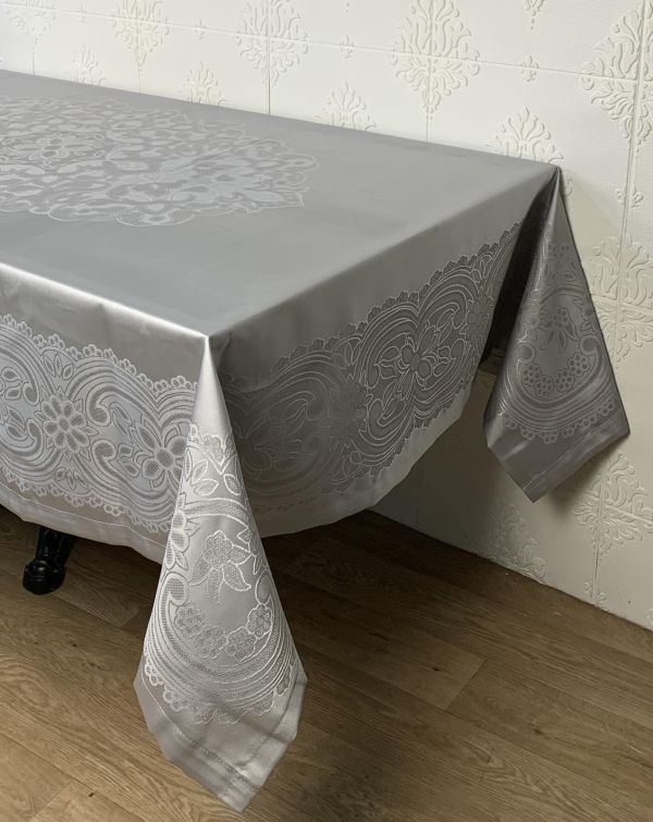 Скатертина Masali тефлон 160x220 Model 509 Grey