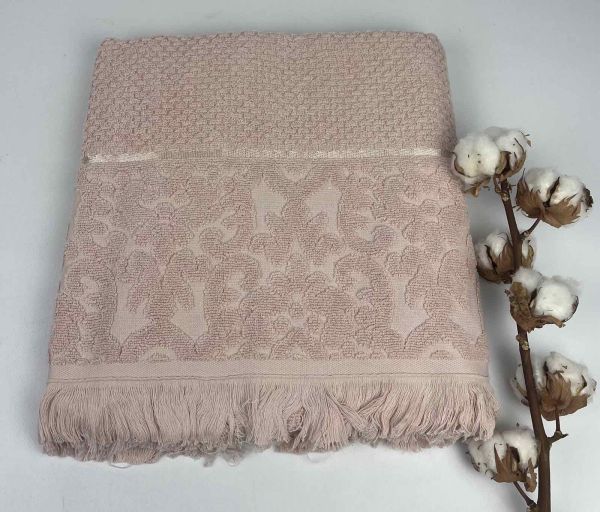 Рушник Philippus Lux Cotton 70x140 Velowis Пудровий(Е837)