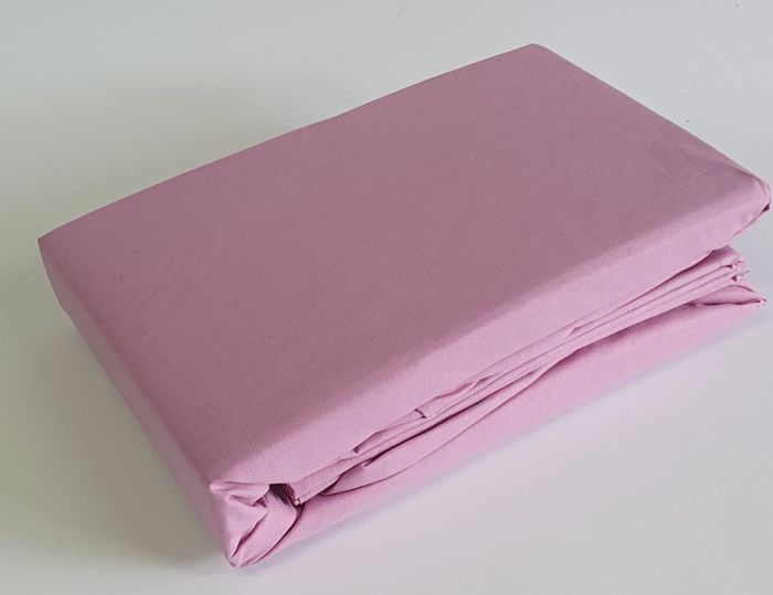 Простирадло на резинці Clasy 160X200 з наволочками 50X70 V3 Pembe