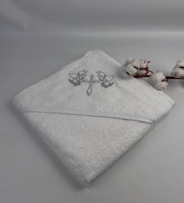 Крижма з кутиком Gulcan 100x100 Silver