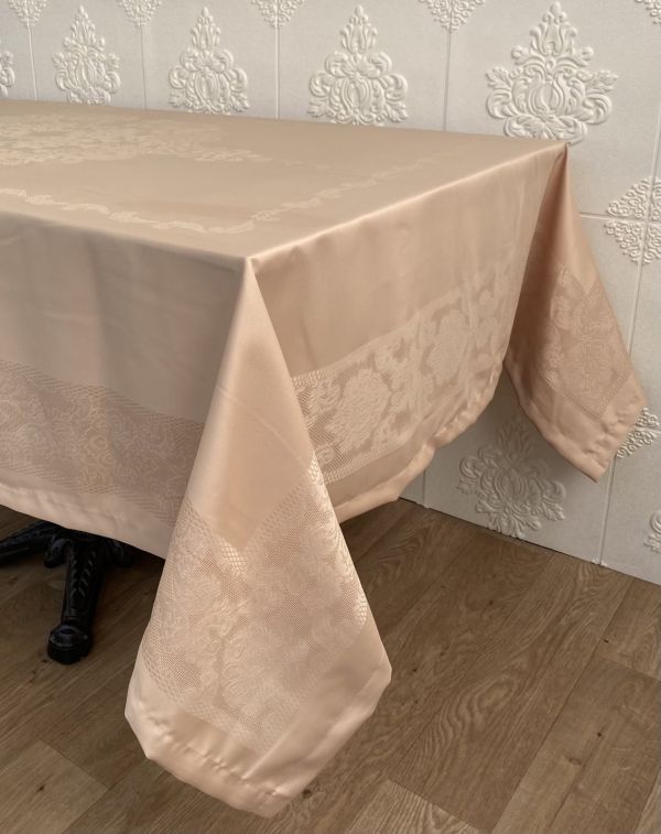 Скатертина тефлонова Maison Royale 160х220 Jumbo Cappuccino PVS