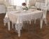 Скатертина Велюр Acme Tekstil 160x300 Rose Cappucino PVS