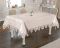 Скатертина Велюр Acme Tekstil 110x160 Cinar Silver