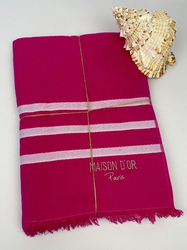 Рушник Maison D'or Pirretta 100x200 Fuxia