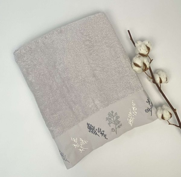 Рушник 90х150 Altinbasak Lena Light Grey
