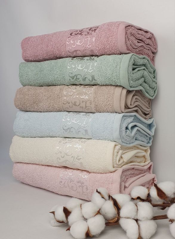 Набір рушників Philippus Super Cotton 70x140 Ruby (A505)
